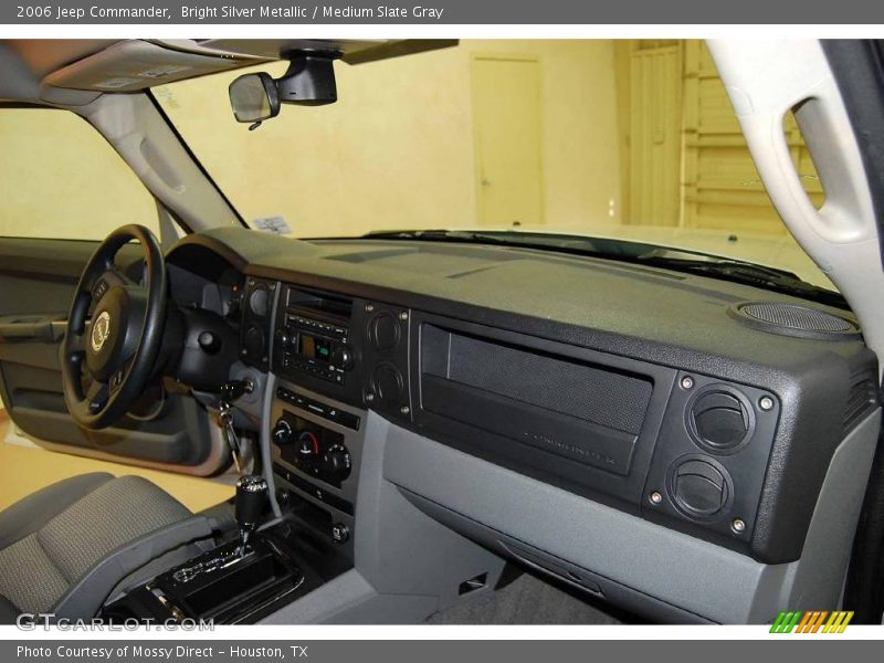 Bright Silver Metallic / Medium Slate Gray 2006 Jeep Commander