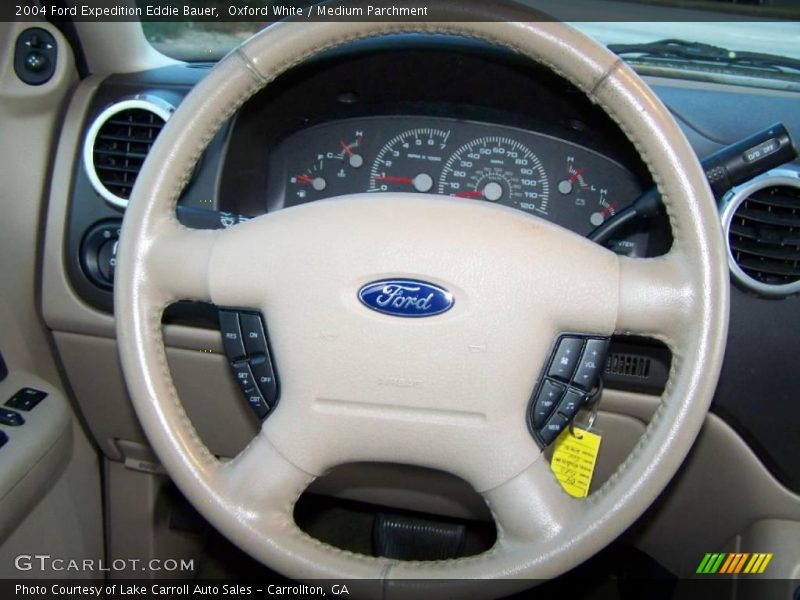 Oxford White / Medium Parchment 2004 Ford Expedition Eddie Bauer