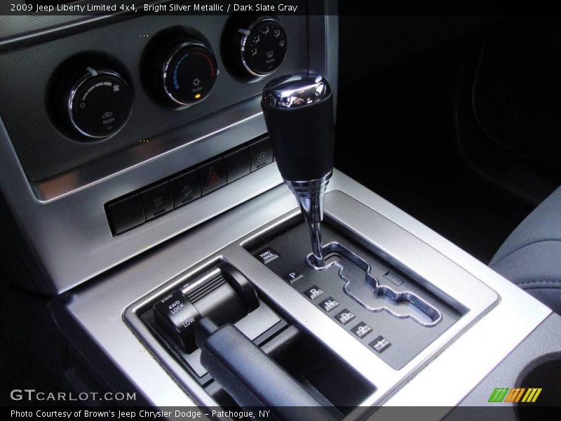 Bright Silver Metallic / Dark Slate Gray 2009 Jeep Liberty Limited 4x4