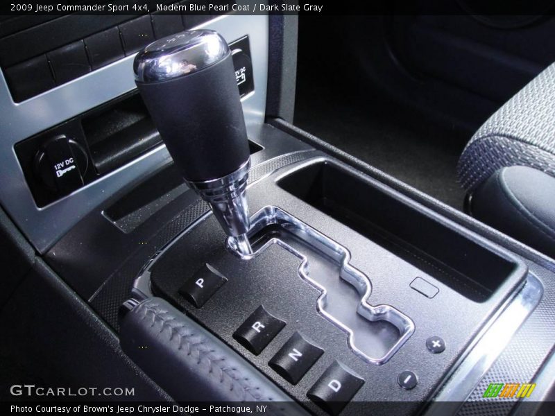 Modern Blue Pearl Coat / Dark Slate Gray 2009 Jeep Commander Sport 4x4