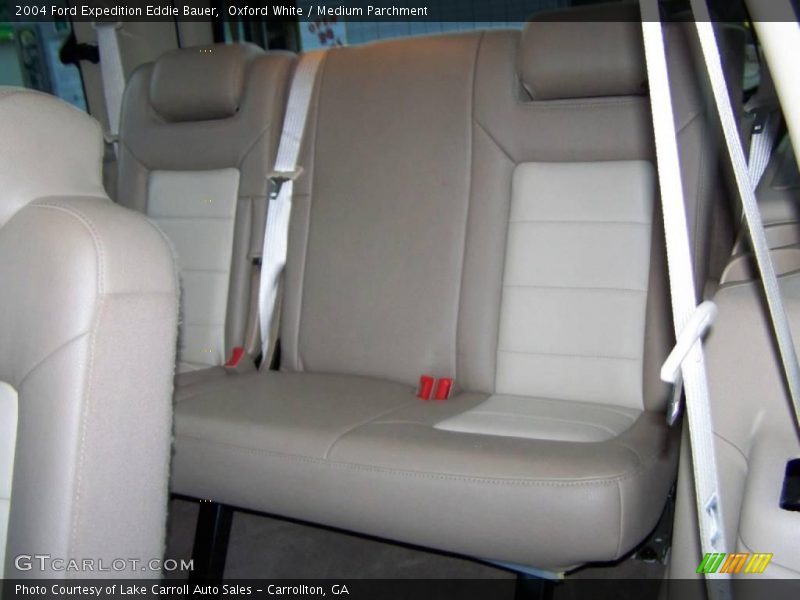 Oxford White / Medium Parchment 2004 Ford Expedition Eddie Bauer