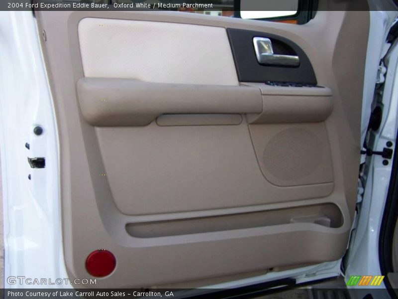 Oxford White / Medium Parchment 2004 Ford Expedition Eddie Bauer