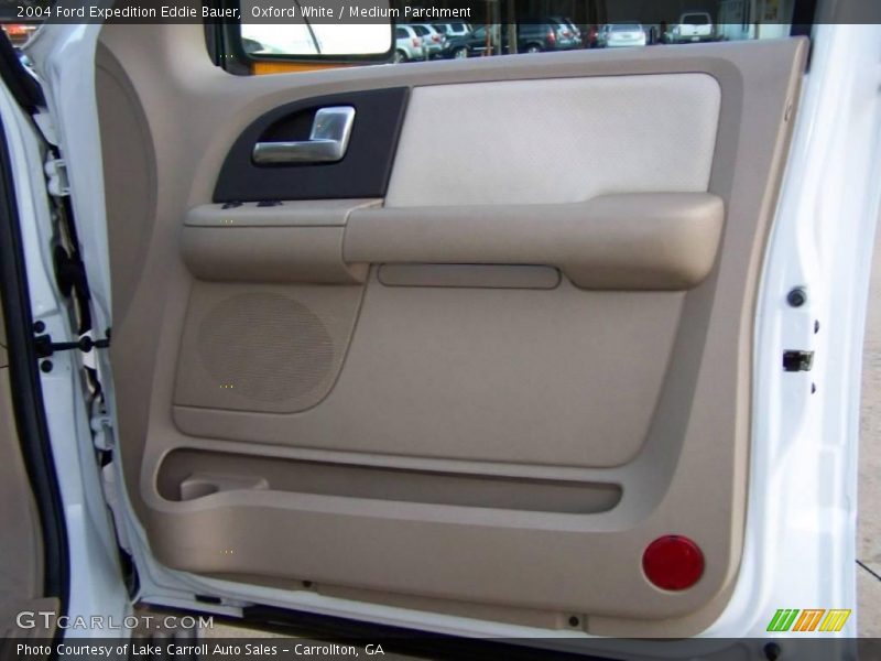 Oxford White / Medium Parchment 2004 Ford Expedition Eddie Bauer