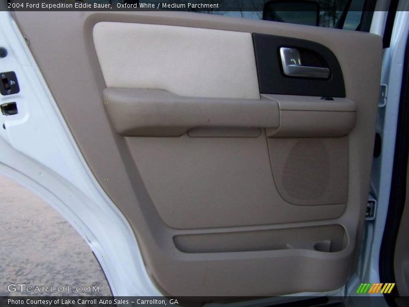 Oxford White / Medium Parchment 2004 Ford Expedition Eddie Bauer