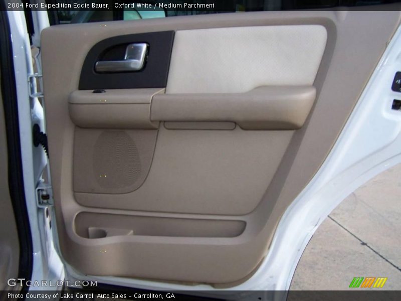 Oxford White / Medium Parchment 2004 Ford Expedition Eddie Bauer