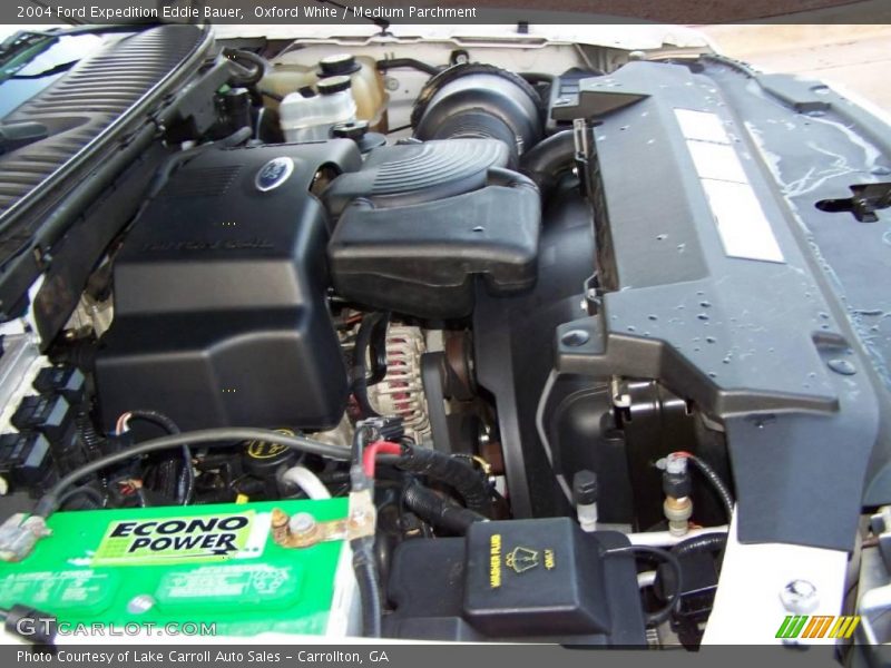 Oxford White / Medium Parchment 2004 Ford Expedition Eddie Bauer