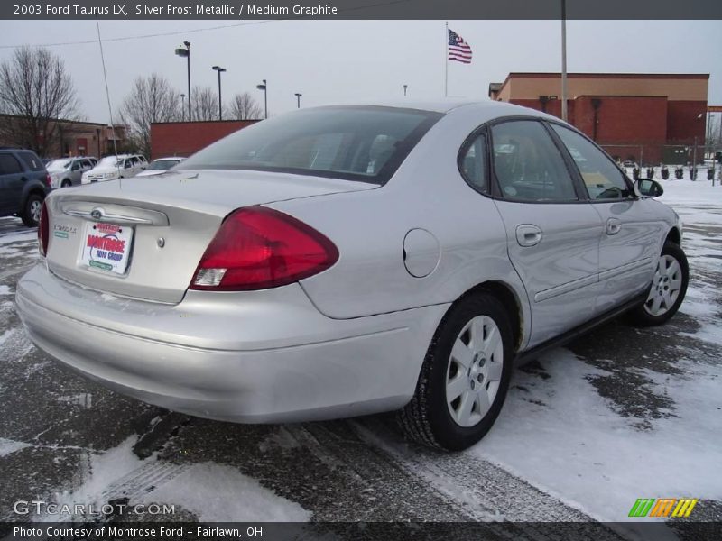 Silver Frost Metallic / Medium Graphite 2003 Ford Taurus LX