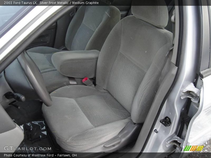Silver Frost Metallic / Medium Graphite 2003 Ford Taurus LX