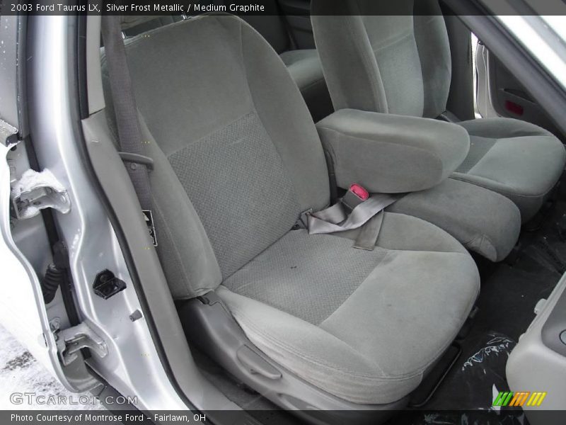 Silver Frost Metallic / Medium Graphite 2003 Ford Taurus LX