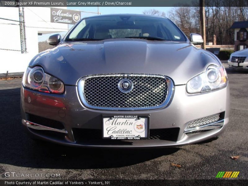 Lunar Grey Metallic / Dove/Charcoal 2009 Jaguar XF Premium Luxury