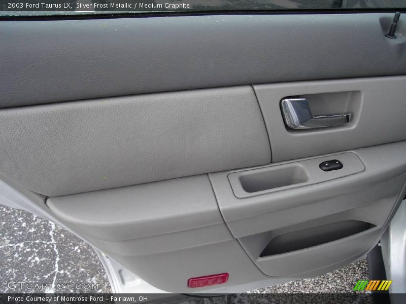 Silver Frost Metallic / Medium Graphite 2003 Ford Taurus LX