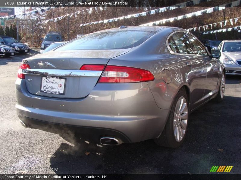Lunar Grey Metallic / Dove/Charcoal 2009 Jaguar XF Premium Luxury