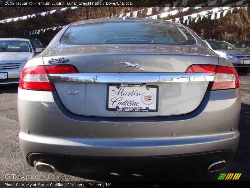 Lunar Grey Metallic / Dove/Charcoal 2009 Jaguar XF Premium Luxury