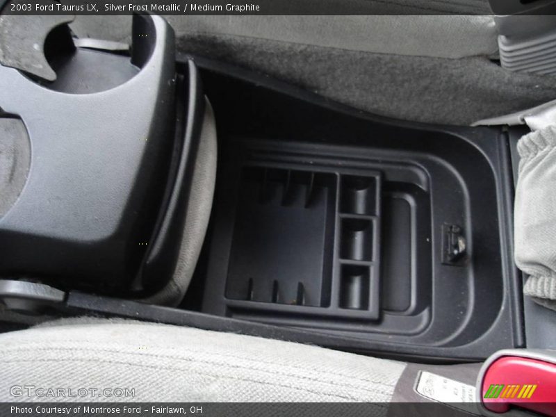 Silver Frost Metallic / Medium Graphite 2003 Ford Taurus LX