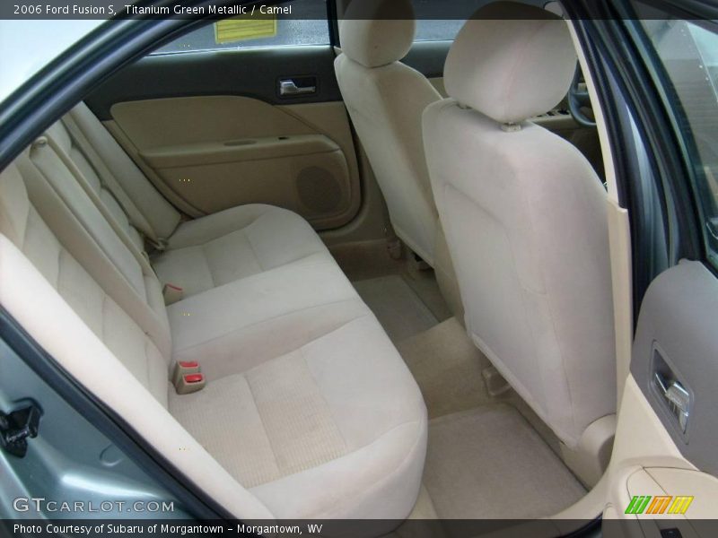 Titanium Green Metallic / Camel 2006 Ford Fusion S