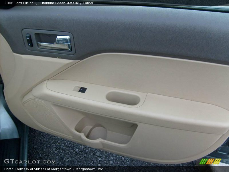 Titanium Green Metallic / Camel 2006 Ford Fusion S