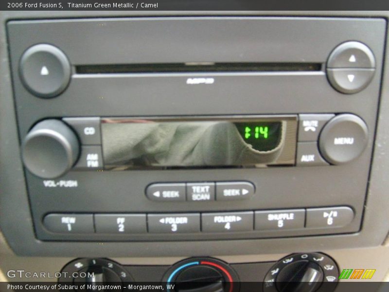 Titanium Green Metallic / Camel 2006 Ford Fusion S