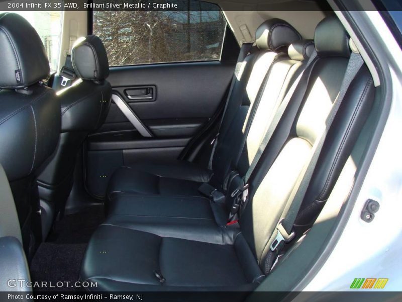 Brilliant Silver Metallic / Graphite 2004 Infiniti FX 35 AWD