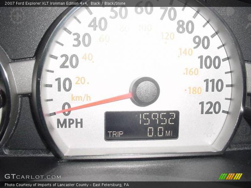 Black / Black/Stone 2007 Ford Explorer XLT Ironman Edition 4x4
