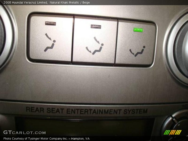 Natural Khaki Metallic / Beige 2008 Hyundai Veracruz Limited