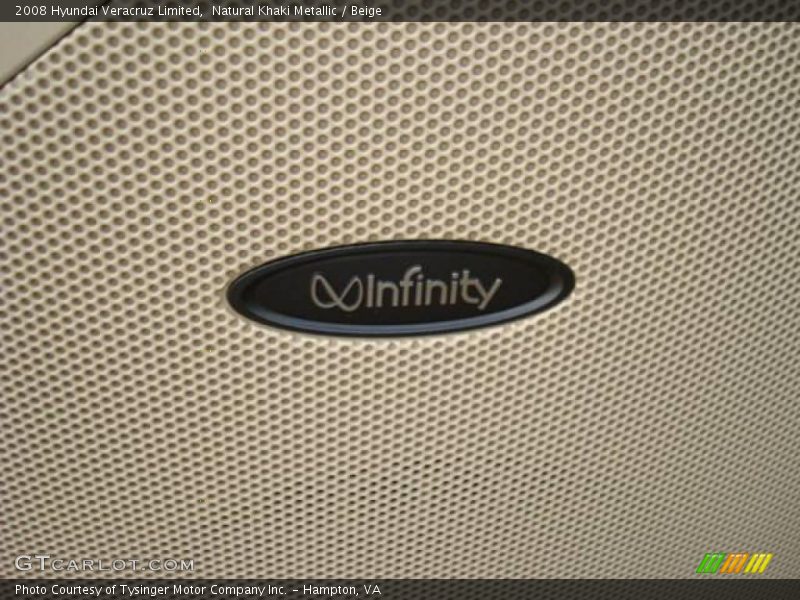 Natural Khaki Metallic / Beige 2008 Hyundai Veracruz Limited