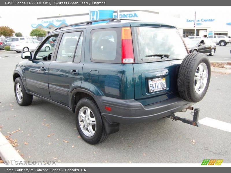 Cypress Green Pearl / Charcoal 1998 Honda CR-V EX 4WD