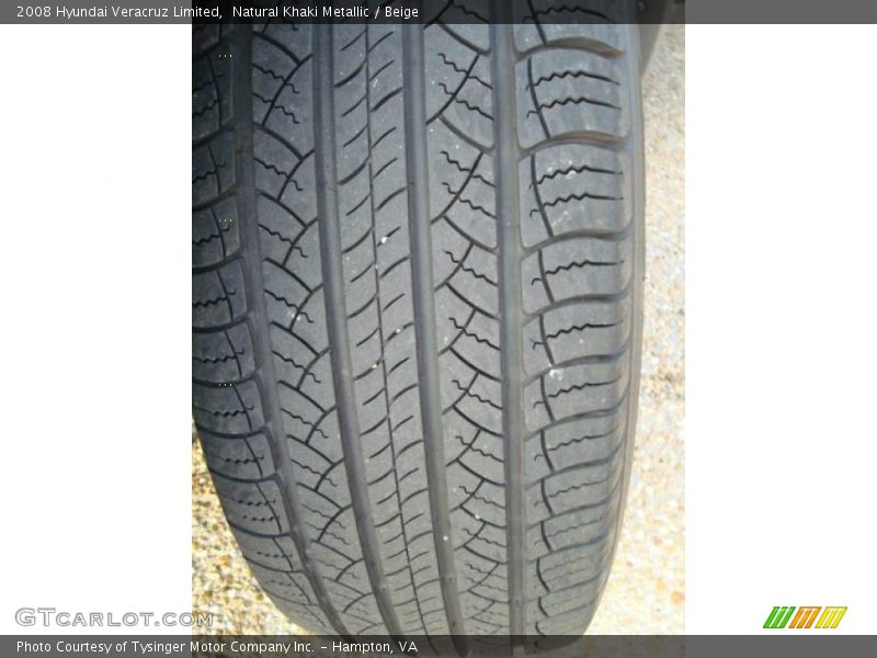 Natural Khaki Metallic / Beige 2008 Hyundai Veracruz Limited