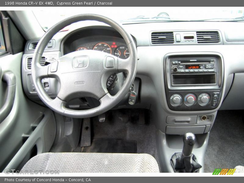 Cypress Green Pearl / Charcoal 1998 Honda CR-V EX 4WD