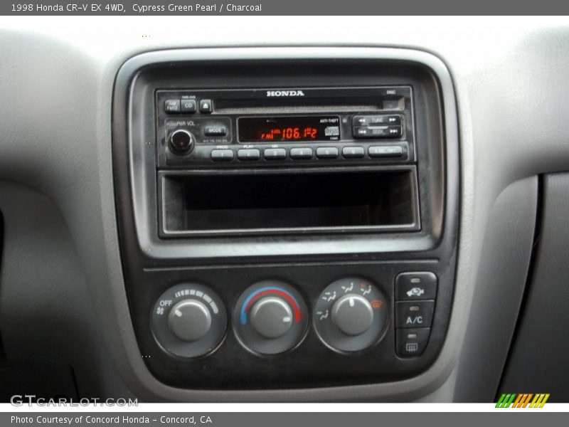 Cypress Green Pearl / Charcoal 1998 Honda CR-V EX 4WD
