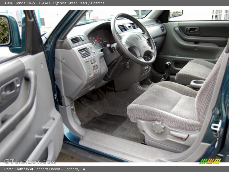 Cypress Green Pearl / Charcoal 1998 Honda CR-V EX 4WD
