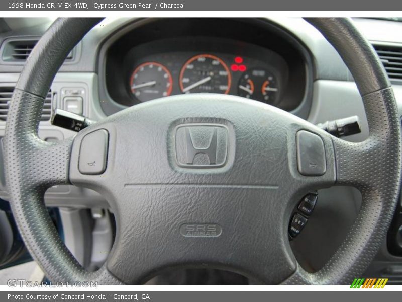 Cypress Green Pearl / Charcoal 1998 Honda CR-V EX 4WD