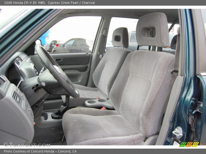 Cypress Green Pearl / Charcoal 1998 Honda CR-V EX 4WD