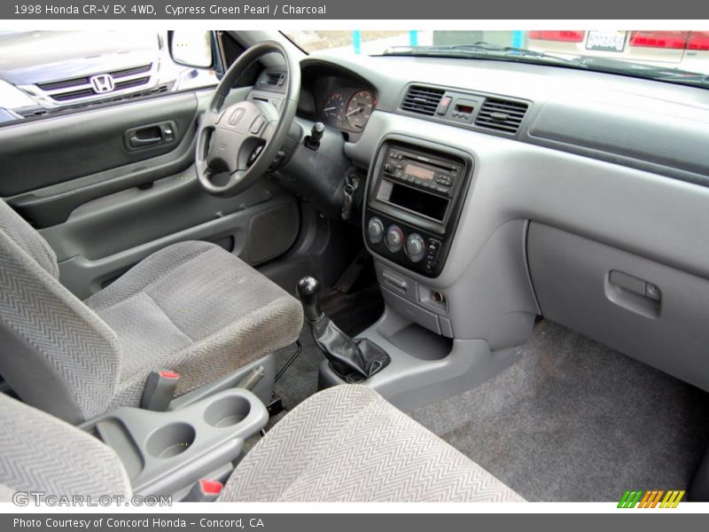 Cypress Green Pearl / Charcoal 1998 Honda CR-V EX 4WD