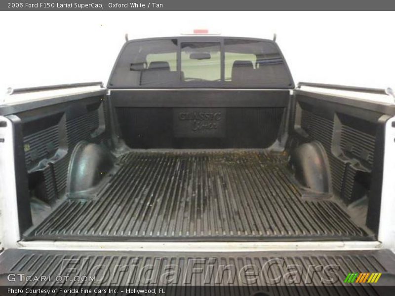 Oxford White / Tan 2006 Ford F150 Lariat SuperCab
