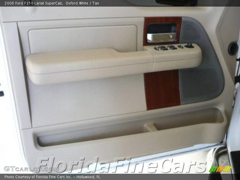 Oxford White / Tan 2006 Ford F150 Lariat SuperCab