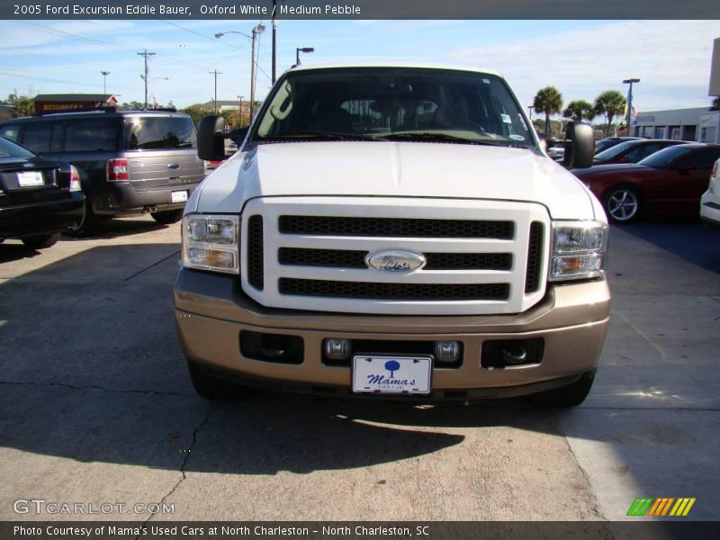 Oxford White / Medium Pebble 2005 Ford Excursion Eddie Bauer