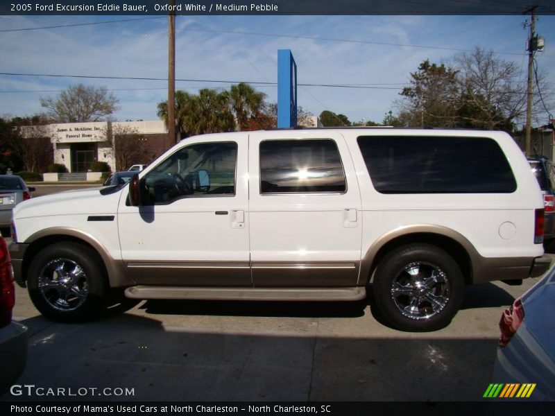 Oxford White / Medium Pebble 2005 Ford Excursion Eddie Bauer