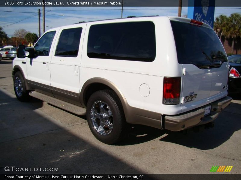 Oxford White / Medium Pebble 2005 Ford Excursion Eddie Bauer
