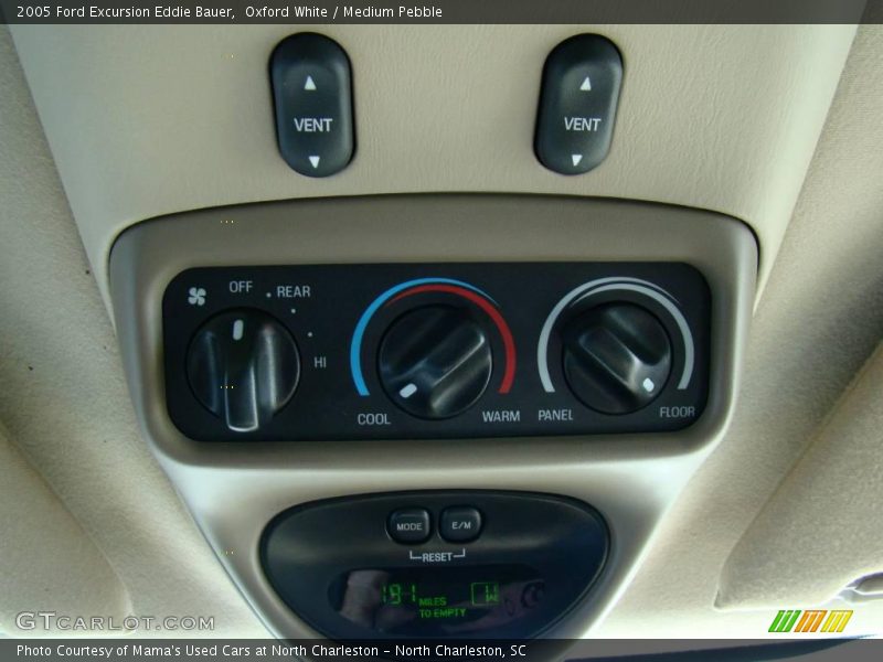 Oxford White / Medium Pebble 2005 Ford Excursion Eddie Bauer