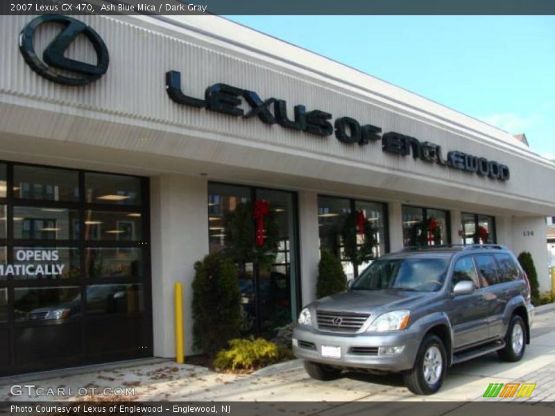 Ash Blue Mica / Dark Gray 2007 Lexus GX 470