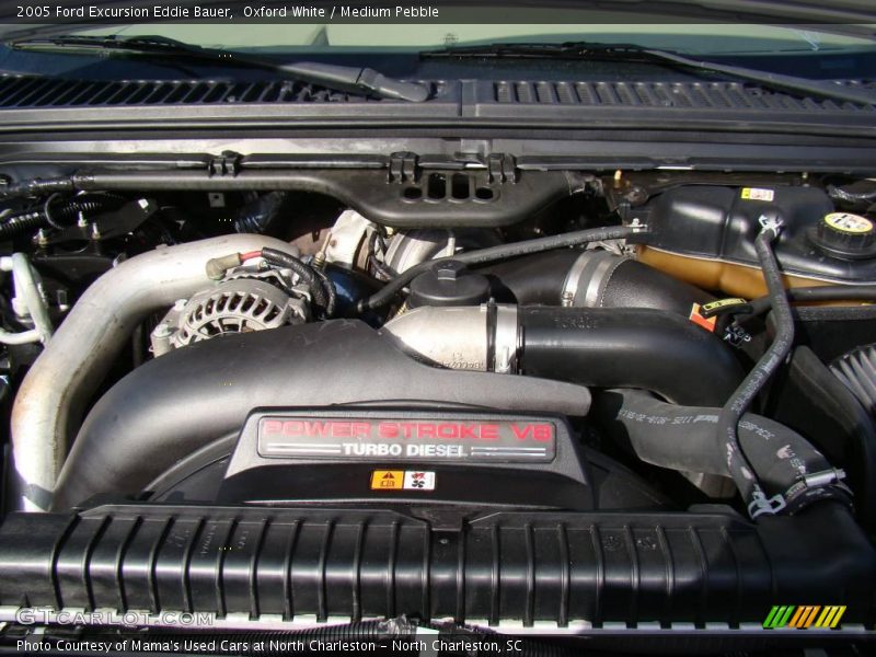 Oxford White / Medium Pebble 2005 Ford Excursion Eddie Bauer