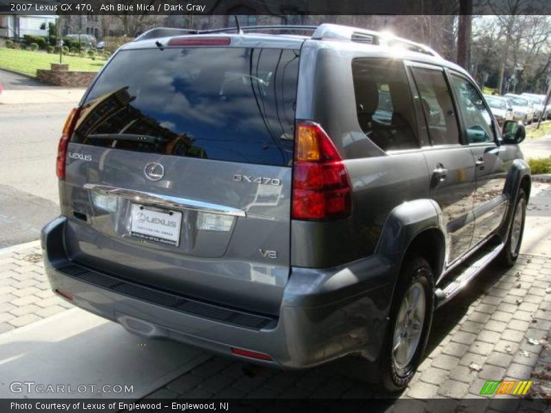 Ash Blue Mica / Dark Gray 2007 Lexus GX 470