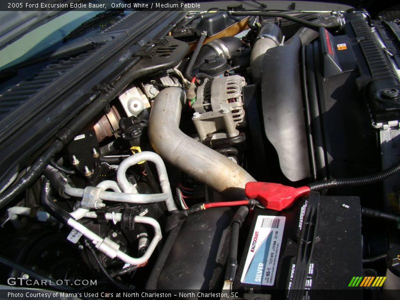 Oxford White / Medium Pebble 2005 Ford Excursion Eddie Bauer