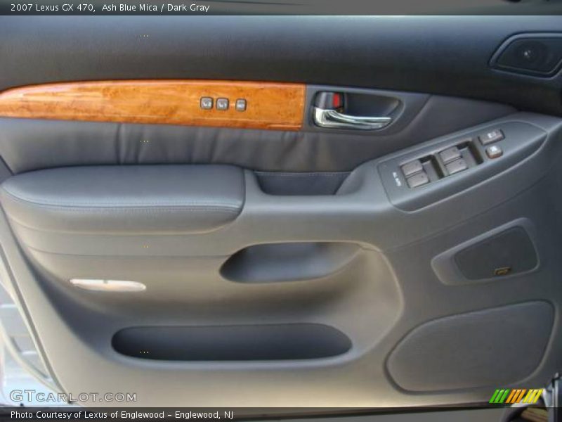 Ash Blue Mica / Dark Gray 2007 Lexus GX 470