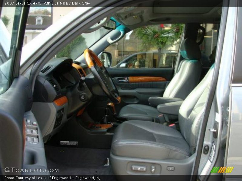 Ash Blue Mica / Dark Gray 2007 Lexus GX 470