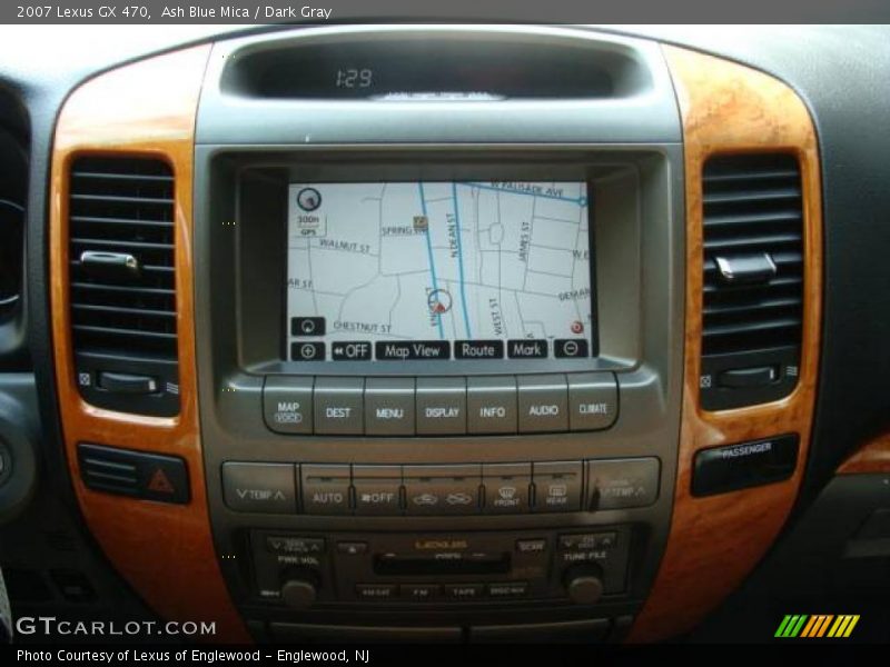 Ash Blue Mica / Dark Gray 2007 Lexus GX 470