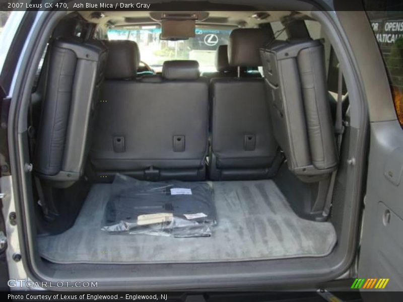 Ash Blue Mica / Dark Gray 2007 Lexus GX 470