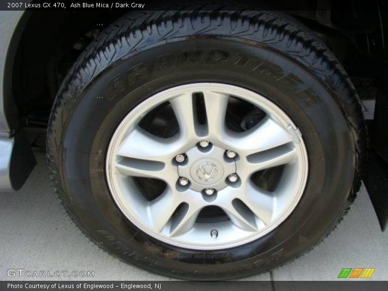 Ash Blue Mica / Dark Gray 2007 Lexus GX 470