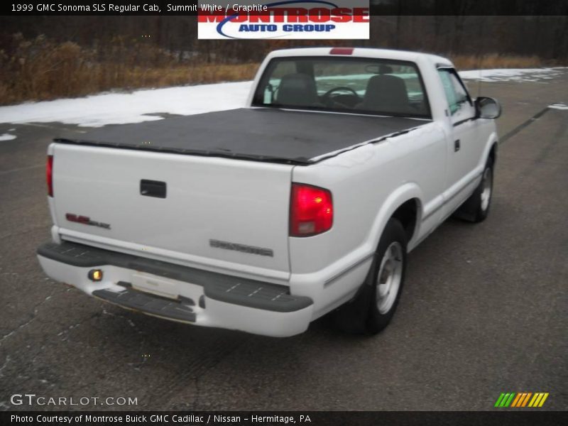 Summit White / Graphite 1999 GMC Sonoma SLS Regular Cab