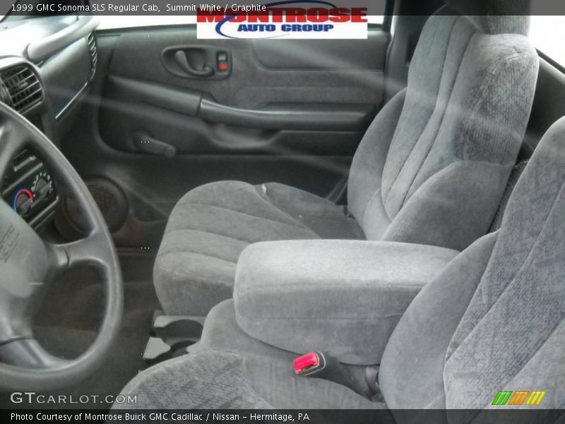 Summit White / Graphite 1999 GMC Sonoma SLS Regular Cab